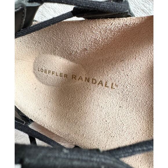 NWOT Loeffler Randall Pascal Gladiator Strappy Leather Sandals Size 9 - Picture 4 of 5